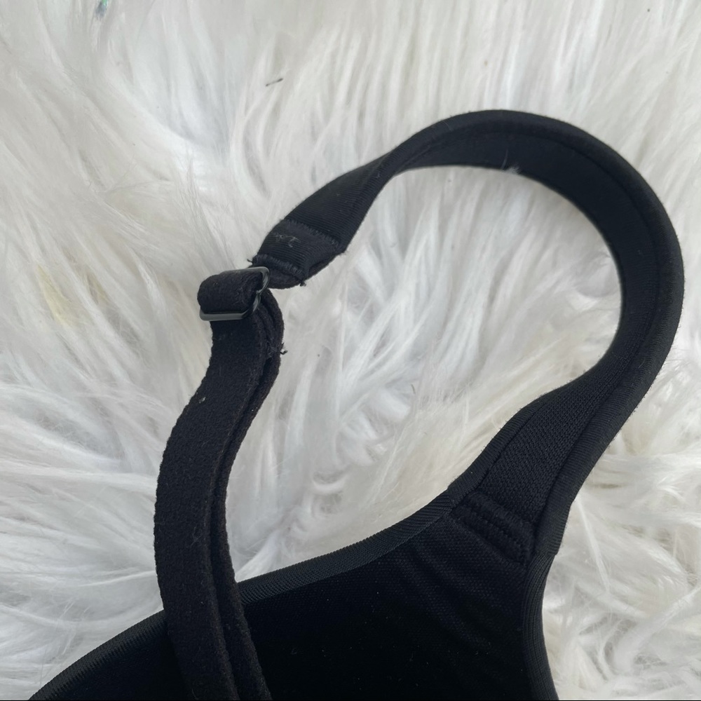 Cacique Bra Underwire Solid Black 34f Adjustable … - image 6